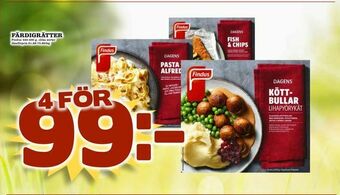 Bonum Matmarknad Färdigrätter erbjuda