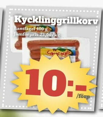 Kycklinggrillkorv