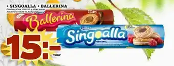 Bonum Matmarknad Singoalla • ballerina erbjuda