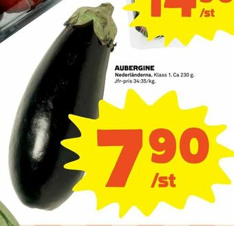 Coop Extra Aubergine erbjuda