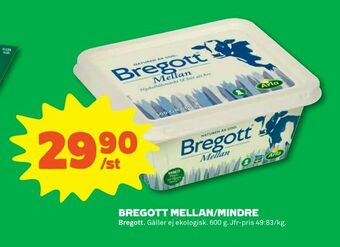 Coop Forum Bregott mellan/mindre erbjuda