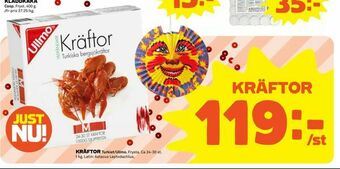 Coop Extra Kräftor erbjuda