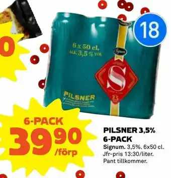 Pilsner 3,5% 6-pack