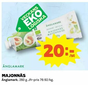Coop Daglivs Majonnäs erbjuda