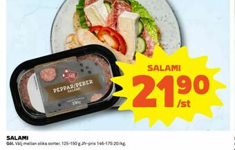 Coop Daglivs Salami erbjuda