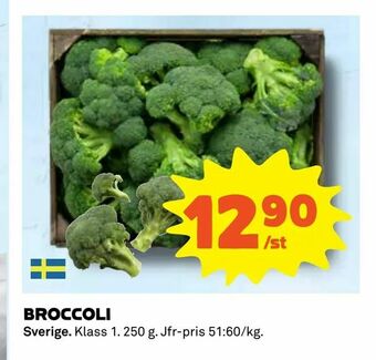 Coop Daglivs Broccoli erbjuda