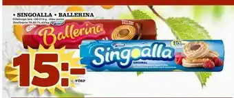 Din Mat singoalla • ballerina erbjuda