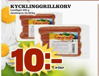 Kycklinggrillkorv