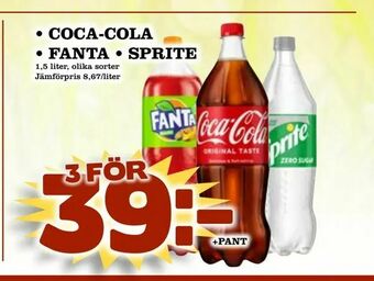 Din Mat coca-cola • fanta • sprite erbjuda