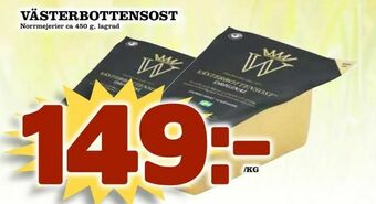 Din Mat Västerbottensost erbjuda