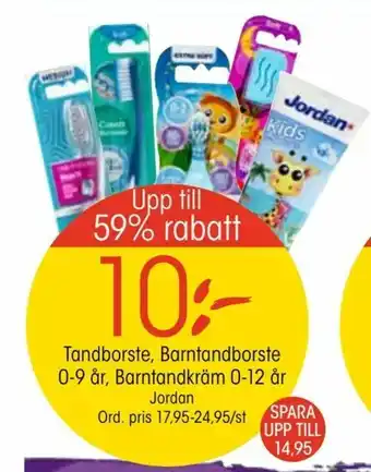 EKO Tandborste, Barntandborste erbjuda
