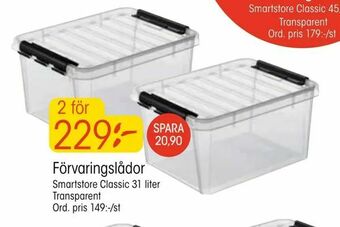 EKO Förvaringslådor erbjuda