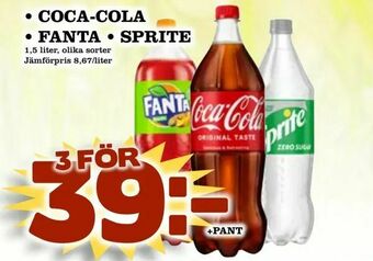Matboden Ektorp Coca-cola • fanta • sprite erbjuda