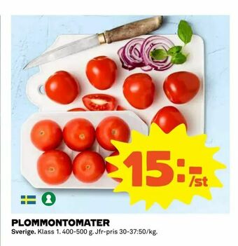 Coop Extra Plommontomater erbjuda