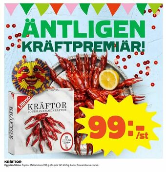 Coop Extra Kräftor erbjuda