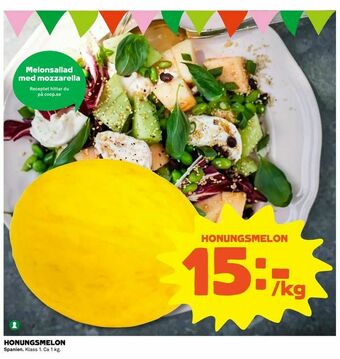 Coop Extra Honungsmelon erbjuda