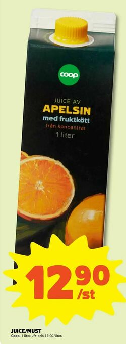Coop Forum Juice/must erbjuda