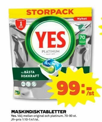 Coop Forum Maskindisktabletter erbjuda