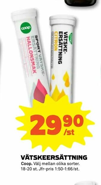 Coop Forum Vätskeersättning erbjuda