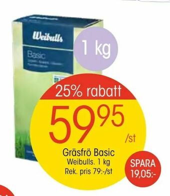 EKO Gräsfrö Basic erbjuda