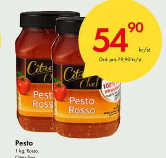 Snabbgross Pesto erbjuda