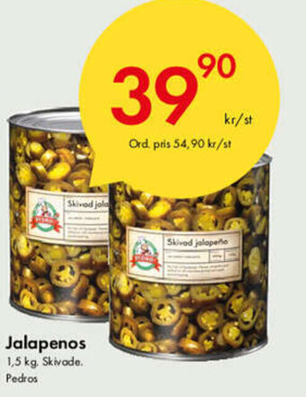 Snabbgross Jalapenos erbjuda