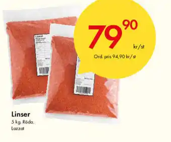 Snabbgross Linser erbjuda