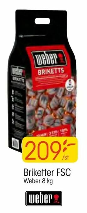 EKO Briketter FSC erbjuda