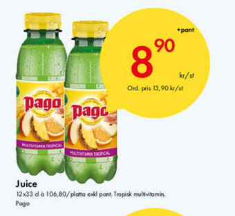 Snabbgross Juice erbjuda