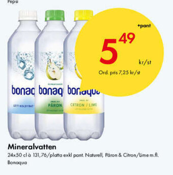 Snabbgross Mineralvatten erbjuda