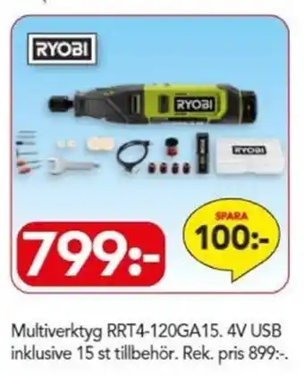Multiverktyg RRT4-120GA15