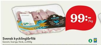 Hemköp Svensk kycklinglårfilé erbjuda