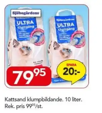 Kattsand Klumpbildande. 10 Liter