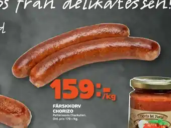 Färskkorv chorizo