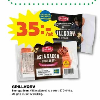 Coop Forum Grillkorv erbjuda