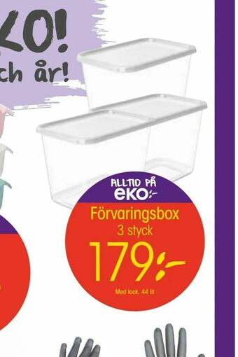 EKO Förvaringsbox erbjuda