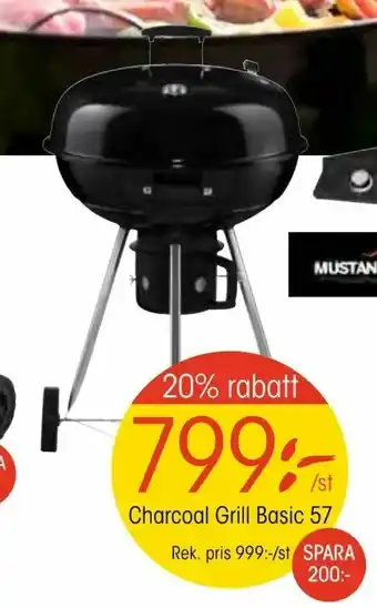 EKO Charcoal Grill Basic 57 erbjuda