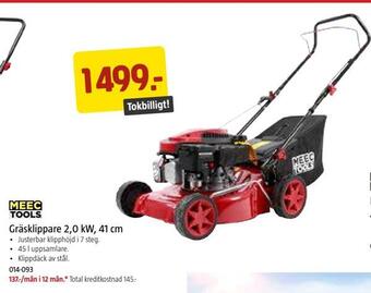 Jula Gräsklippare 2,0 kw, 41 cm erbjuda