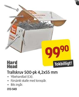 Jula Trallskruv 500-pk 4,2x55 mm erbjuda