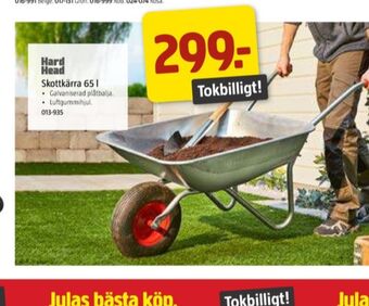 Jula Hard head skottkärra erbjuda
