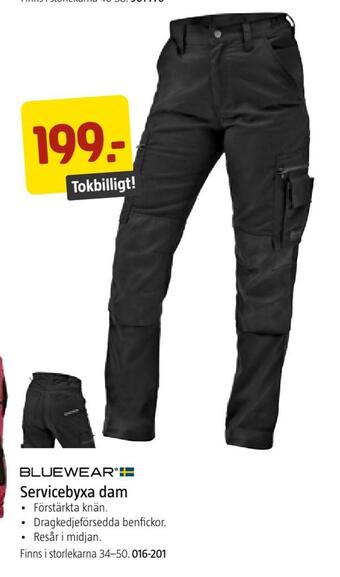 Jula Servicebyxa dam erbjuda