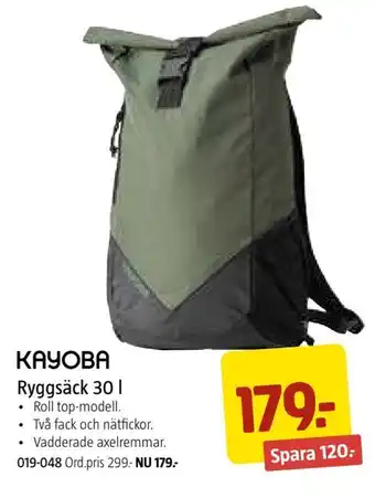 Ryggsäck 30 l