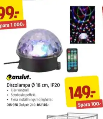 Anslut discokula