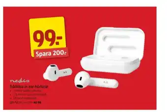 Jula Nedis headset erbjuda