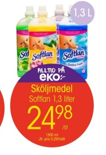 EKO Softlan sköljmedel erbjuda