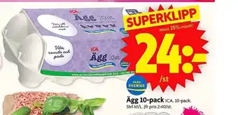 ICA Supermarket Ica ägg erbjuda