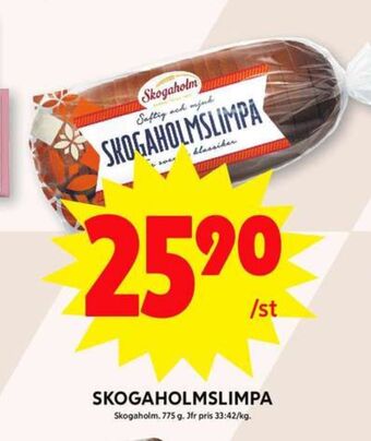 ICA Maxi Skogaholmslimpa erbjuda