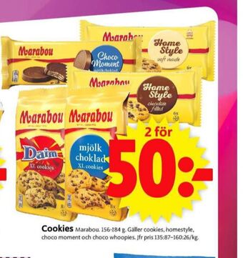 ICA Supermarket Marabou cookies erbjuda