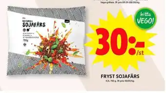 ICA Maxi Ica vegofärs erbjuda