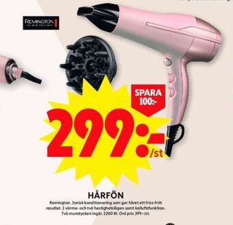 ICA Maxi Remington hårfön erbjuda